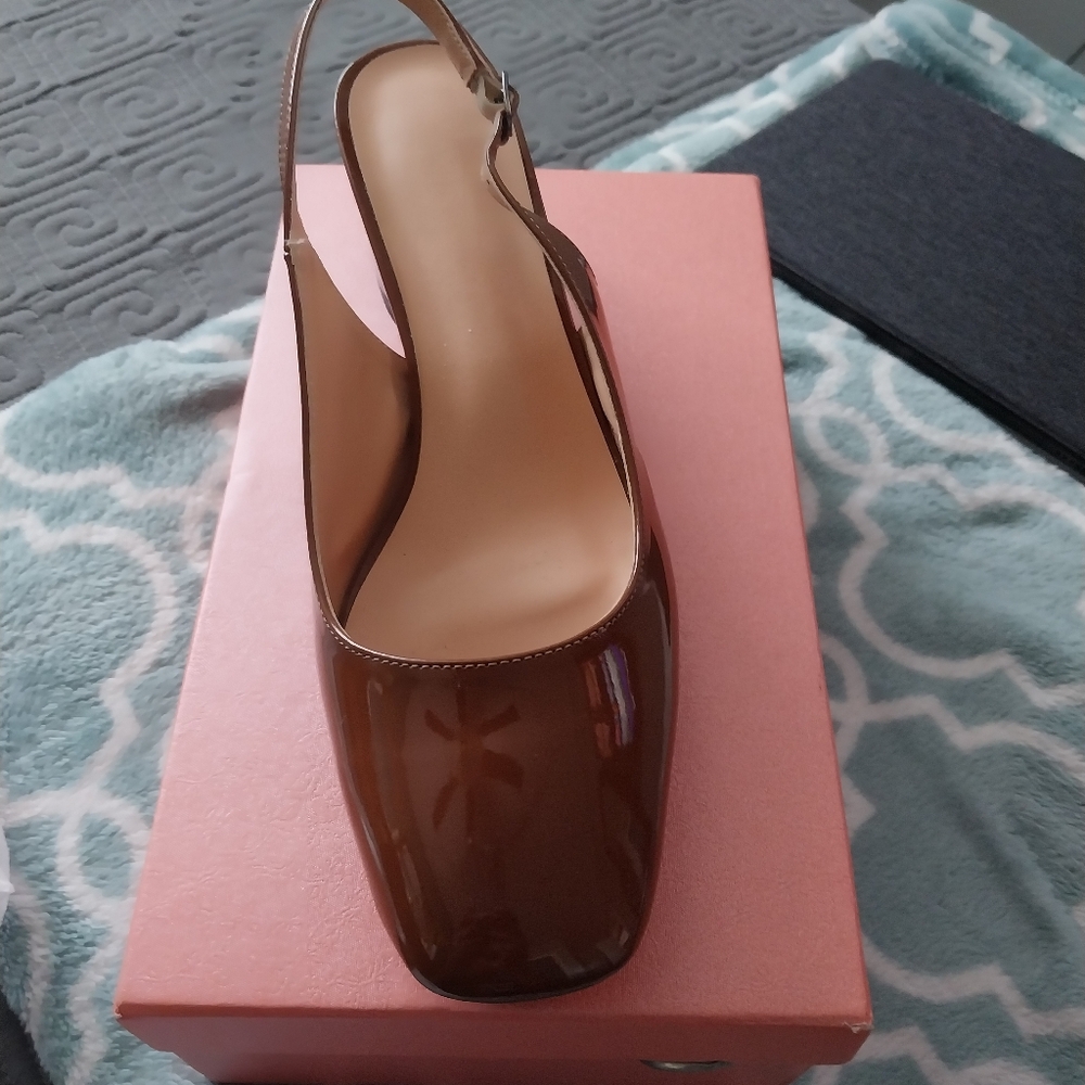 Rust colored Slingback